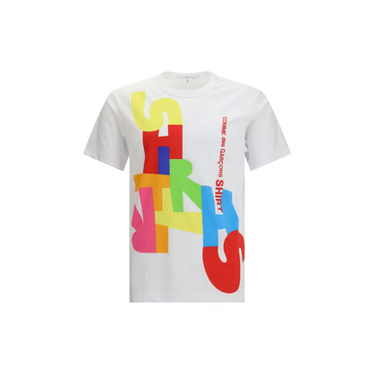 Comme Des Garçons White Cotton T-Shirt