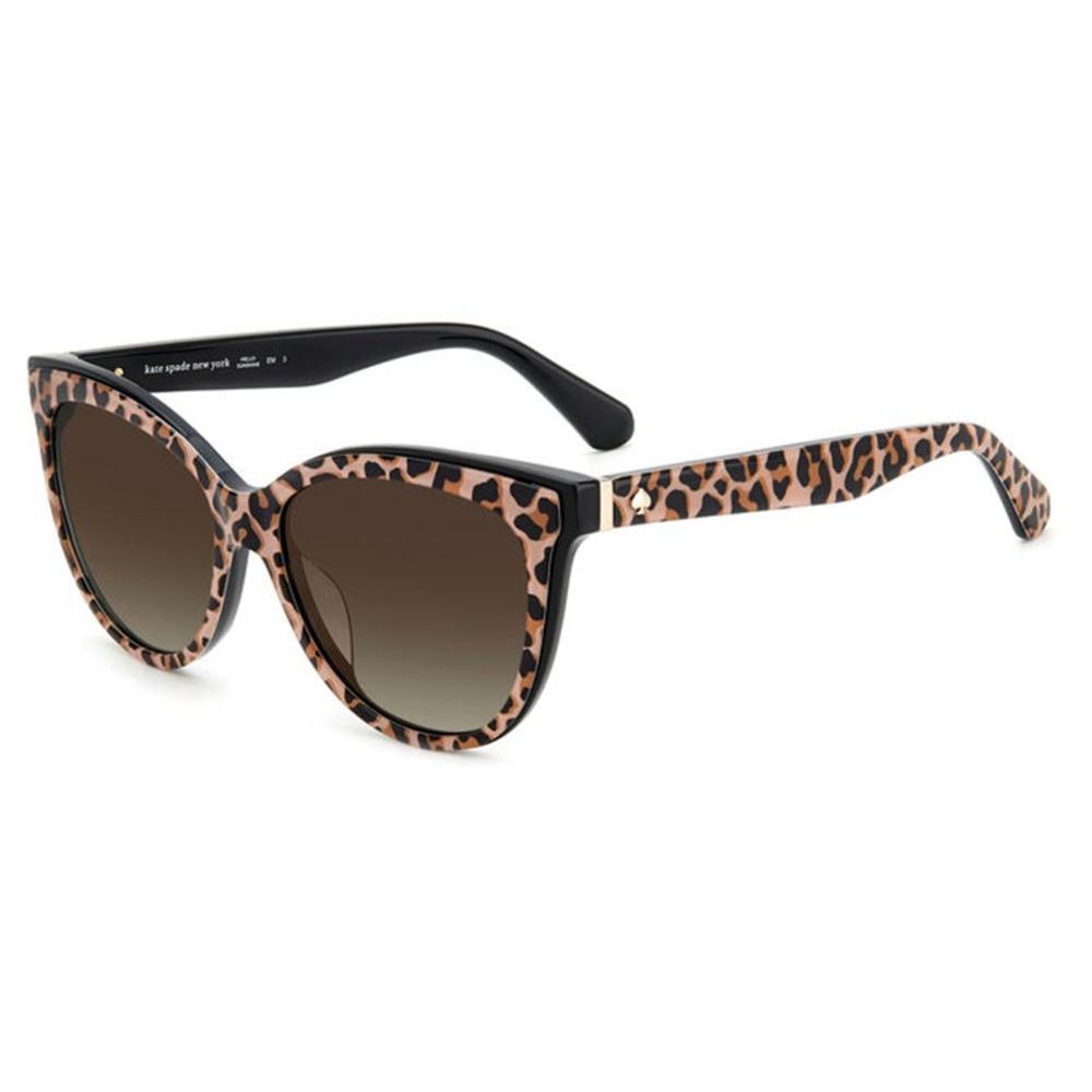 KATE SPADE MOD. DAESHA_S acetate sunglasses for ladies with leopard print frame.