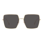 BURBERRY MOD. DAPHNE BE 3133 metal sunglasses for ladies, front view.