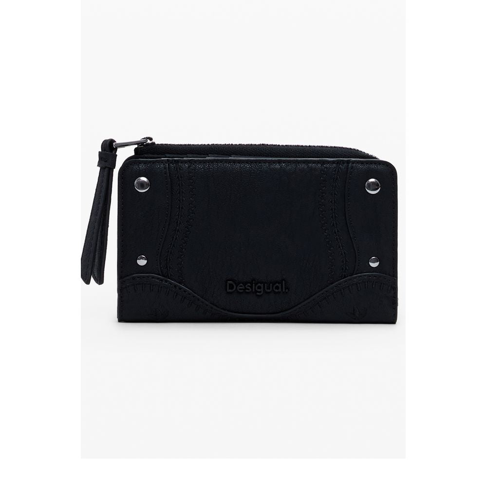 Desigual Black Polyethylene Women Wallet