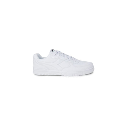 Diadora White Artificial Leather Low Top Sneakers