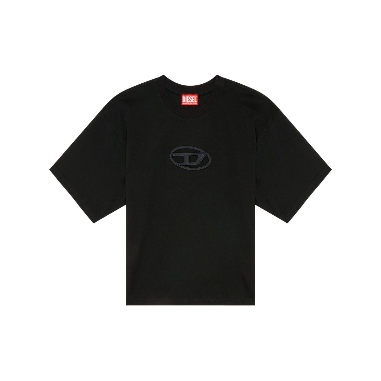 Diesel T-shirts and Polos Black Topwear