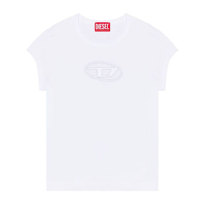 Diesel T-shirts and Polos White Topwear