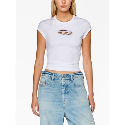 Diesel T-shirts and Polos White Topwear