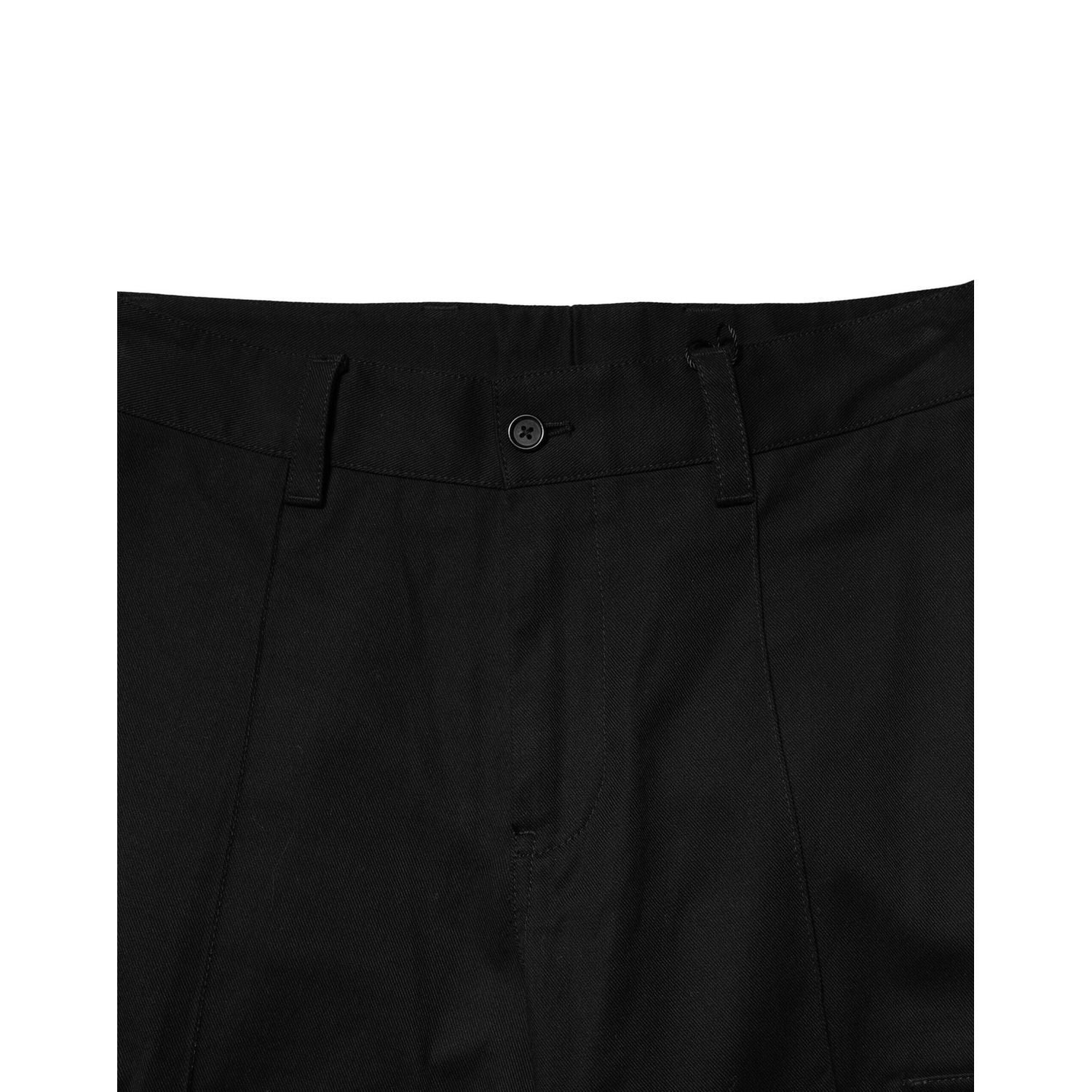 Dolce & Gabbana Black Cotton Cargo Joggers Men Pants