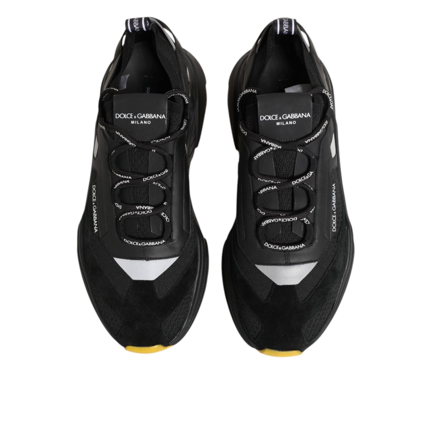 Dolce & Gabbana Black Daymaster Low Top Men Sneakers Shoes