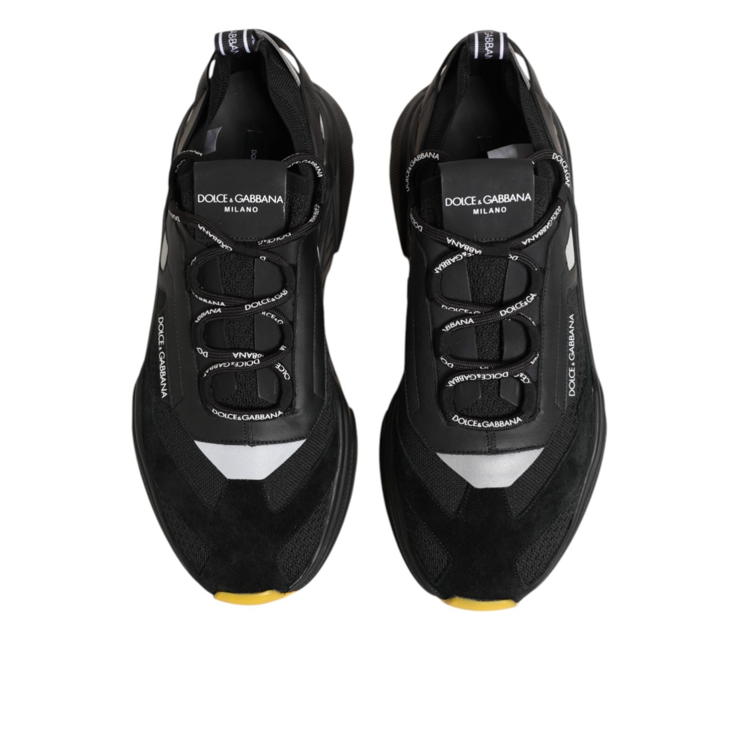 Dolce & Gabbana Black Daymaster Low Top Men Sneakers Shoes