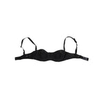 Dolce & Gabbana Black Lace Underwire Bra Lingerie Underwear with intricate lace detailing and two hook closure.
