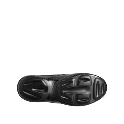 Dolce & Gabbana Black Rubber Slides Low Top Sneakers Shoes