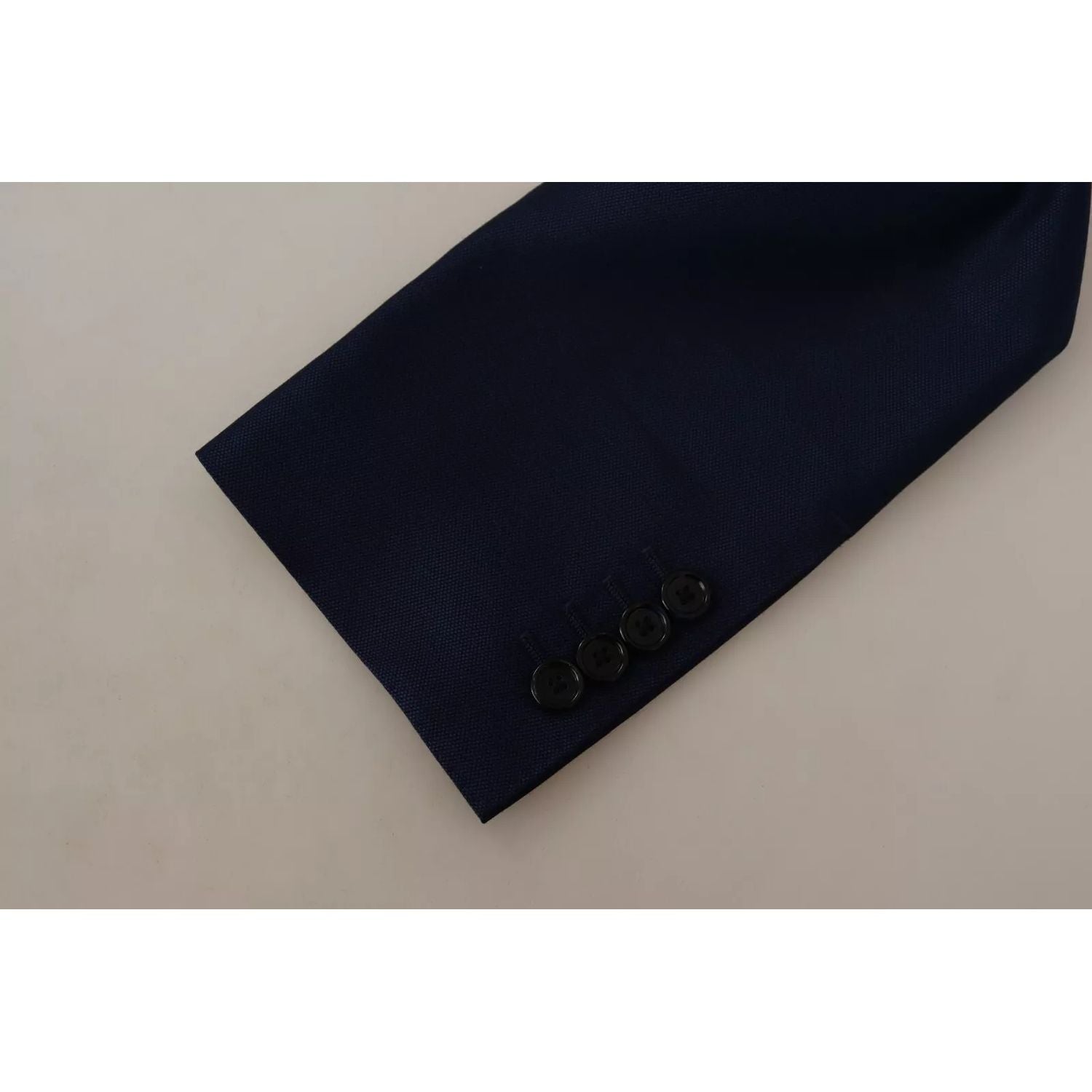 Dolce & Gabbana Blue MARTINI Wool Slim Fit Coat Blazer