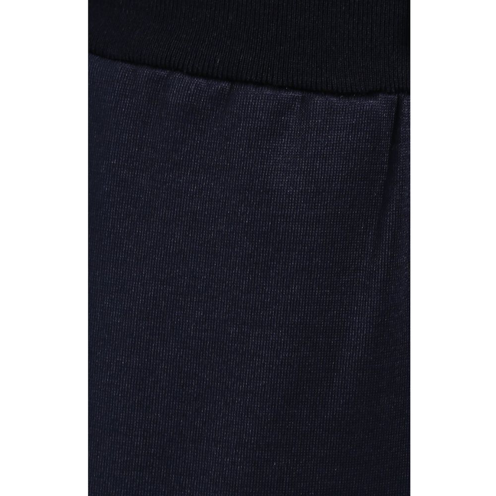 Dolce & Gabbana Blue Silk Men Trousers