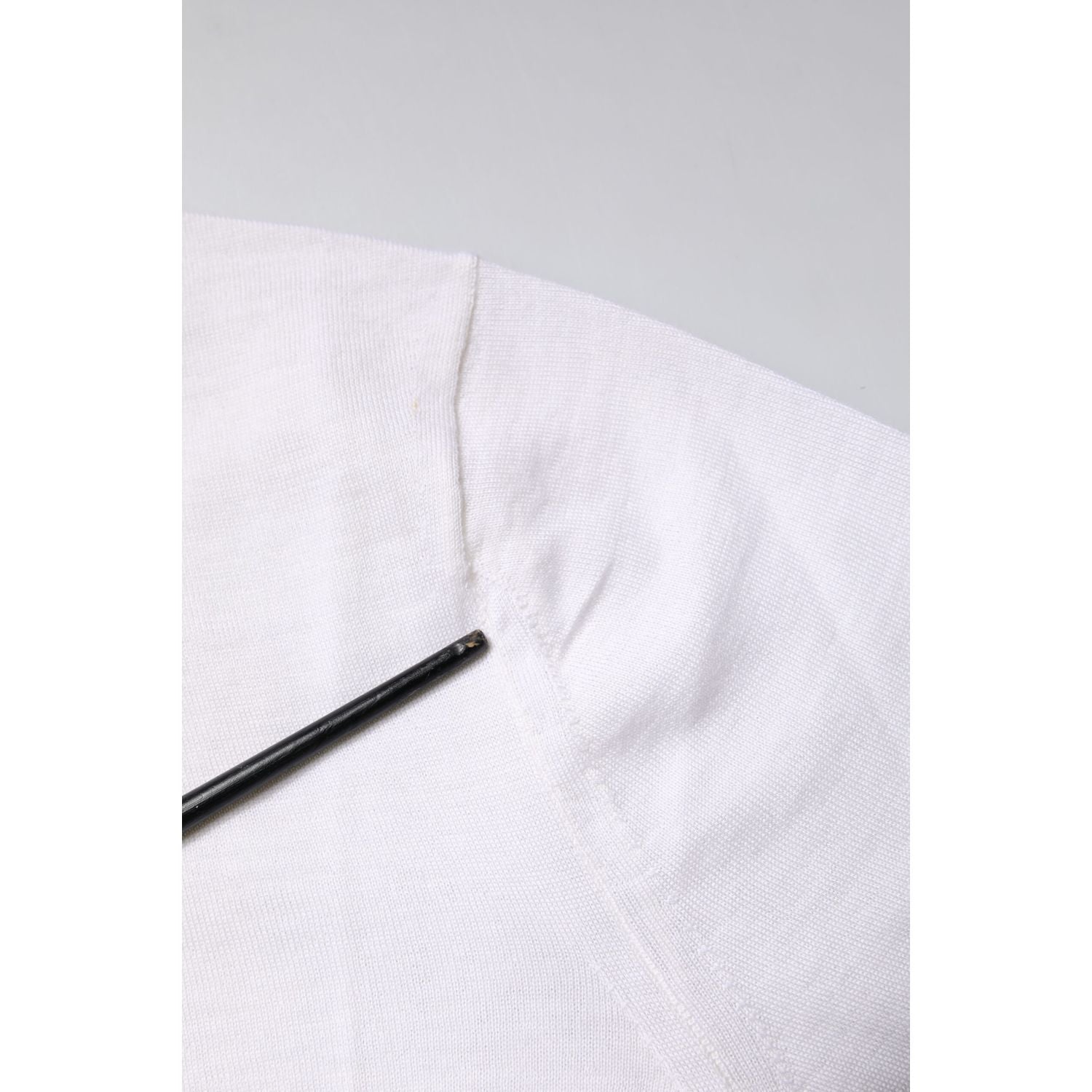 Dolce & Gabbana Cream Cashmere Knit Cropped Cardigan Sweater