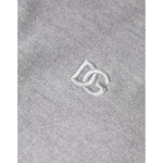 Dolce & Gabbana Light Gray Wool Crew Neck Pullover Sweater TSH86989-46