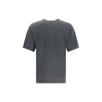 Dolce & Gabbana Gray Cotton T-Shirt