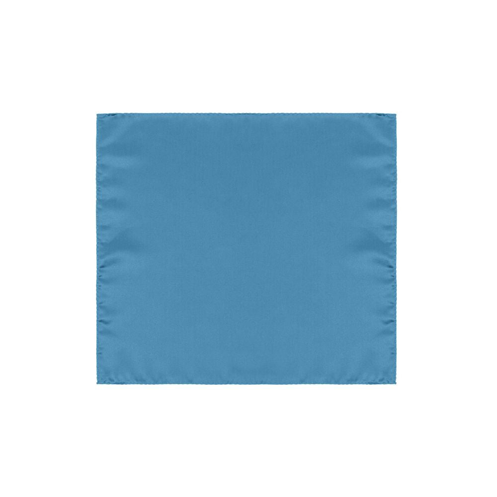 Dolce & Gabbana Light Blue Silk Pocket Square