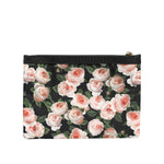 Dolce & Gabbana Multicolor Floral DG Plaque Clutch Women Pouch Borse Bag