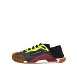 Dolce & Gabbana Multicolor Nylon Low Top NS1 Sneakers Shoes with flexible sole and sleek design.