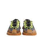 Dolce & Gabbana Multicolor Nylon Low Top NS1 Sneakers Shoes with flexible sole and modern detailing.