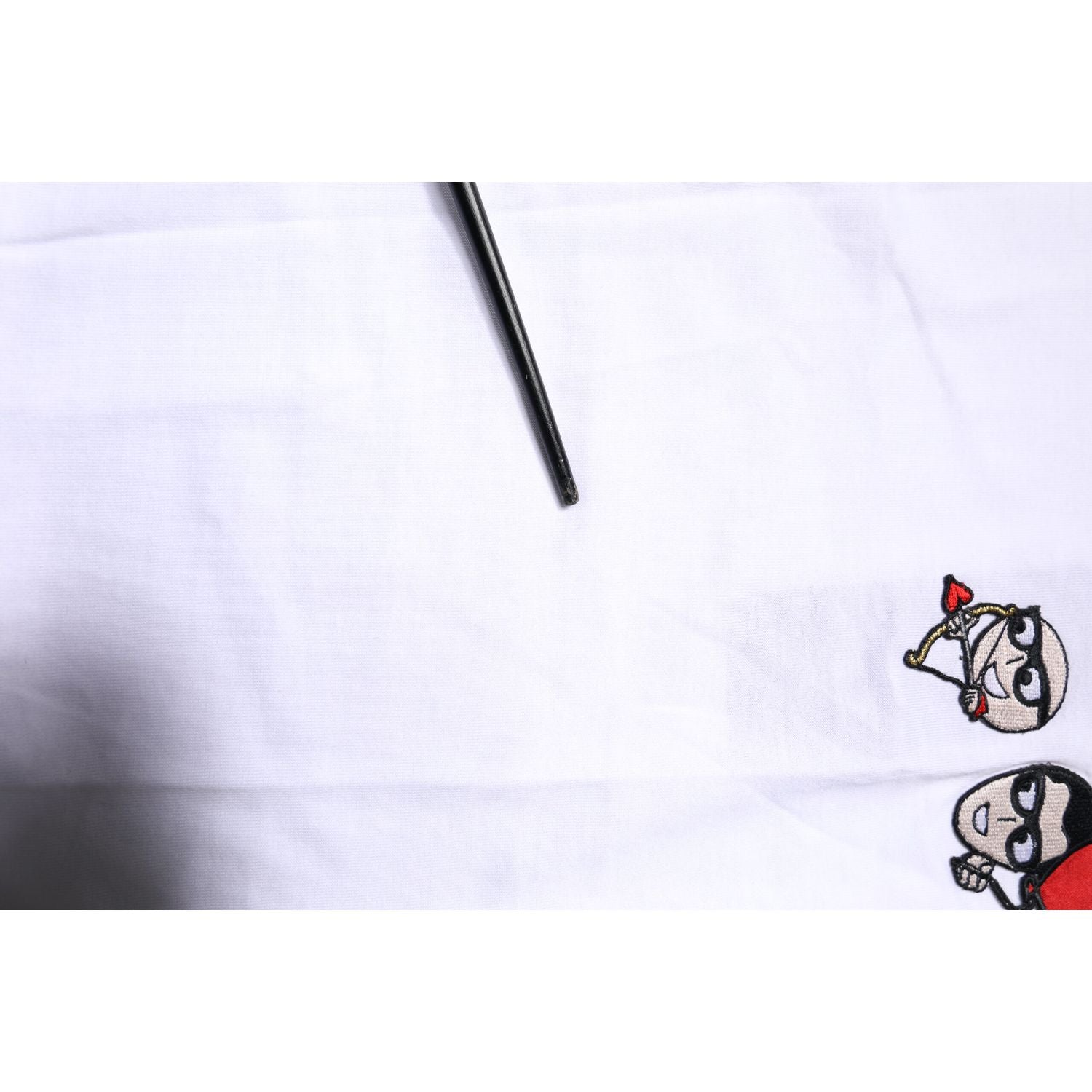 Dolce & Gabbana White #DGFAMILY Cotton Embroidery T-shirt