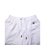Dolce & Gabbana White Ripped Mid Waist Casual Bermuda Short
