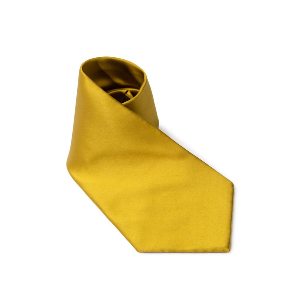 Dolce & Gabbana Yellow Silk Tie