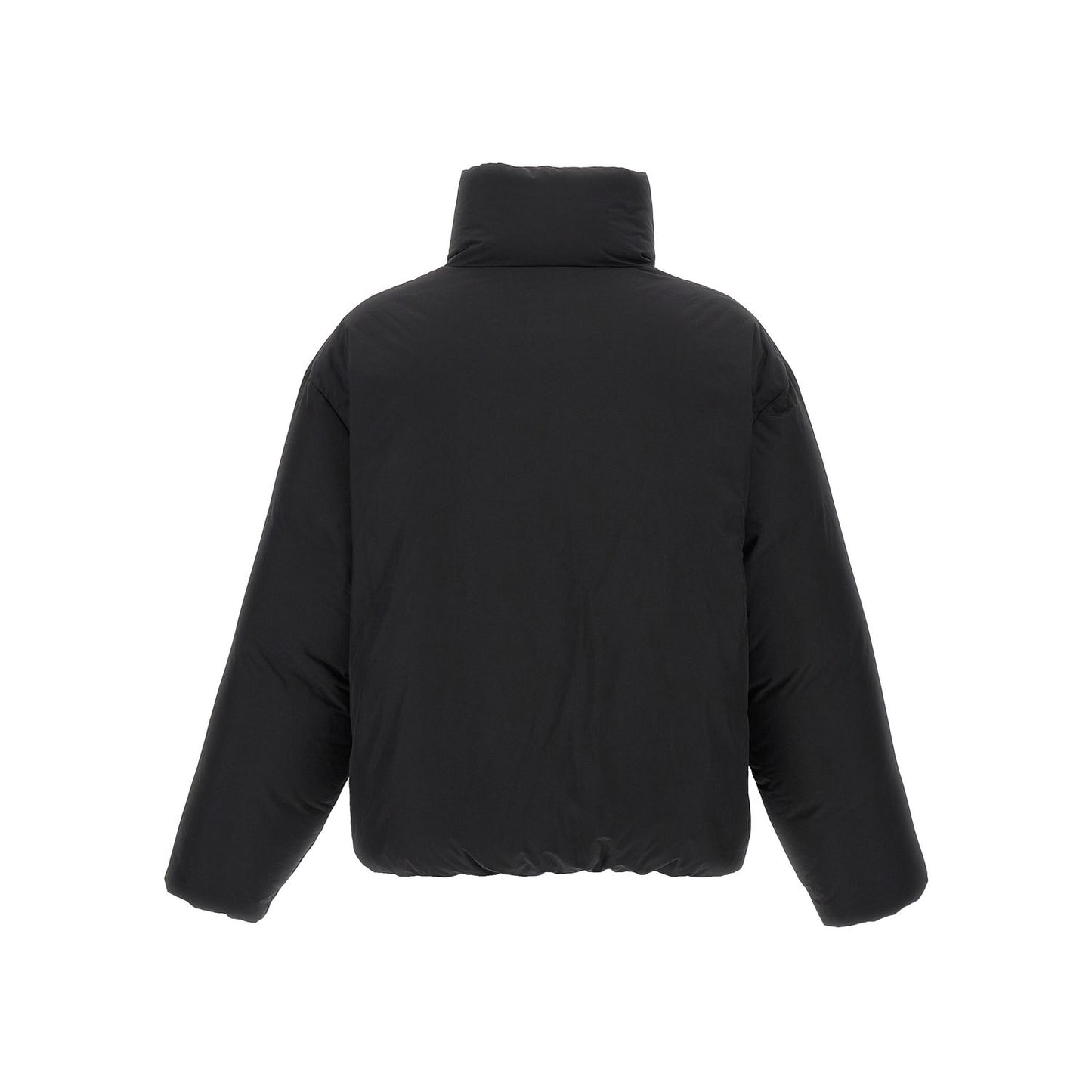 Dsquared² Black Polyester Full-Length Jacket