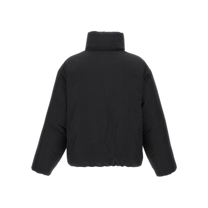 Dsquared² Black Polyester Full-Length Jacket