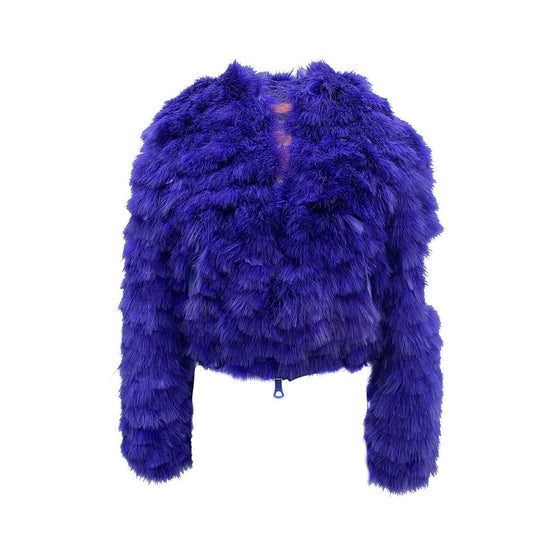 Dsquared² Blue Feather Bomber
