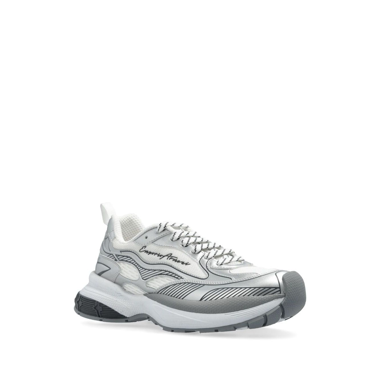 EMPORIO ARMANI EXCLUSIVE Emporio Armani logo-embossed sneakers