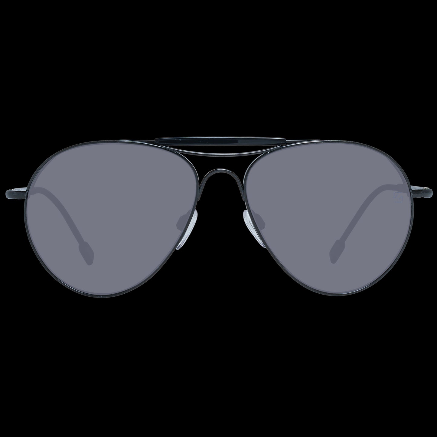 ERMENEGILDO ZEGNA MOD. ZC0020 02A57 sunglasses for gents in aviator style with dark lenses and sleek frame design.