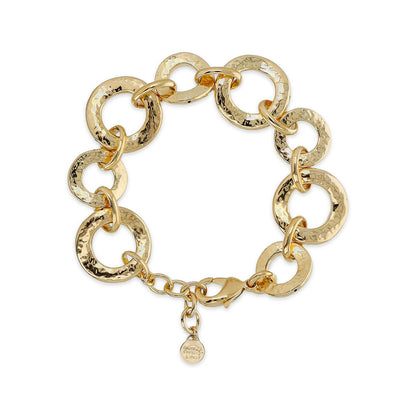 ETRUSCA JEWELS JEWELRY Mod. WSET00736.YG gold bracelet with circular links
