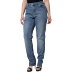 Emporio Armani Blue Washed High Waisted Skinny Women Denim Jeans PAN74323-34