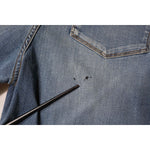 Emporio Armani Blue Washed High Waisted Skinny Women Denim Jeans PAN74323-34