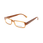 Ermenegildo Zegna Brown Plastic Frames, men's glasses, model VZ35570T91, dimensions 54/17/145mm, stylish brown eyewear.