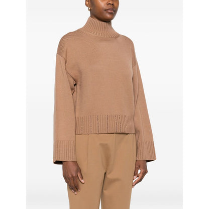 Fabiana Filippi Sweaters Camel Topwear
