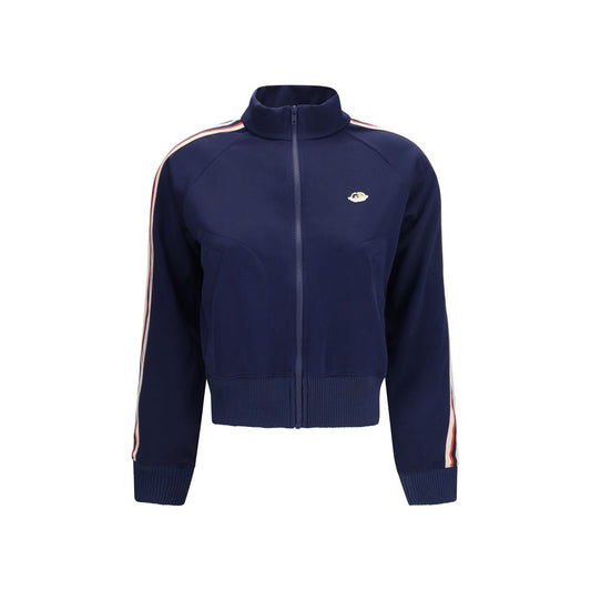 Fiorucci Blue Polyester Sweatshirt