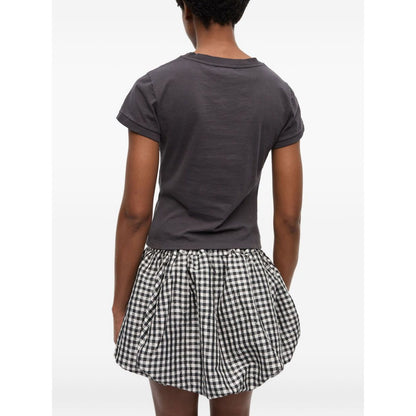 GANNI T-shirts and Polos Grey Topwear