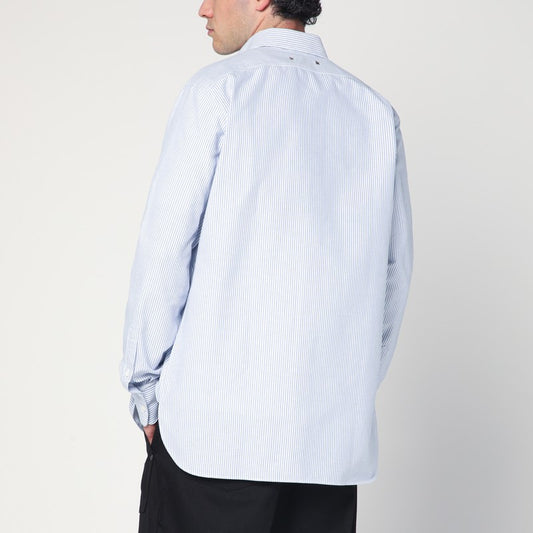 Golden Goose White/blue striped shirt