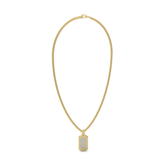 GUESS JEWELS JEWELRY Mod. JUMN05017JWYGT-U gold necklace with a pendant