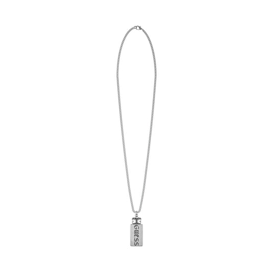 GUESS JEWELS JEWELRY Mod. JUMN05056JWAST-U necklace with silver chain and branded pendant