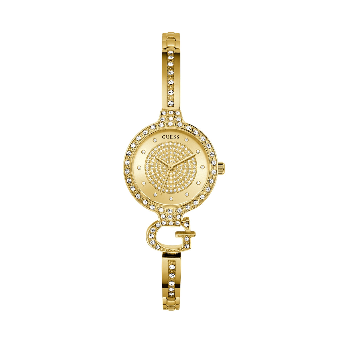 GUESS Mod. GISELLE gold-tone watch with crystal embellishments