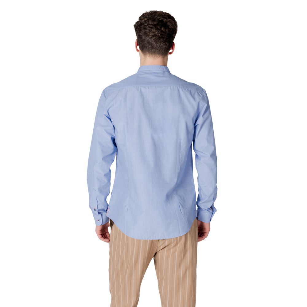 Gianni Lupo Light Blue Cotton Shirt