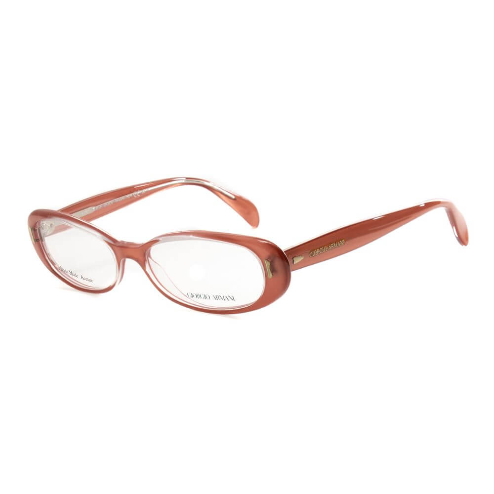 Giorgio Armani Multicolor Acetate Glasses (Frames) in pink, model GA794Q6O, acetate material, 52/16/140 mm dimensions.