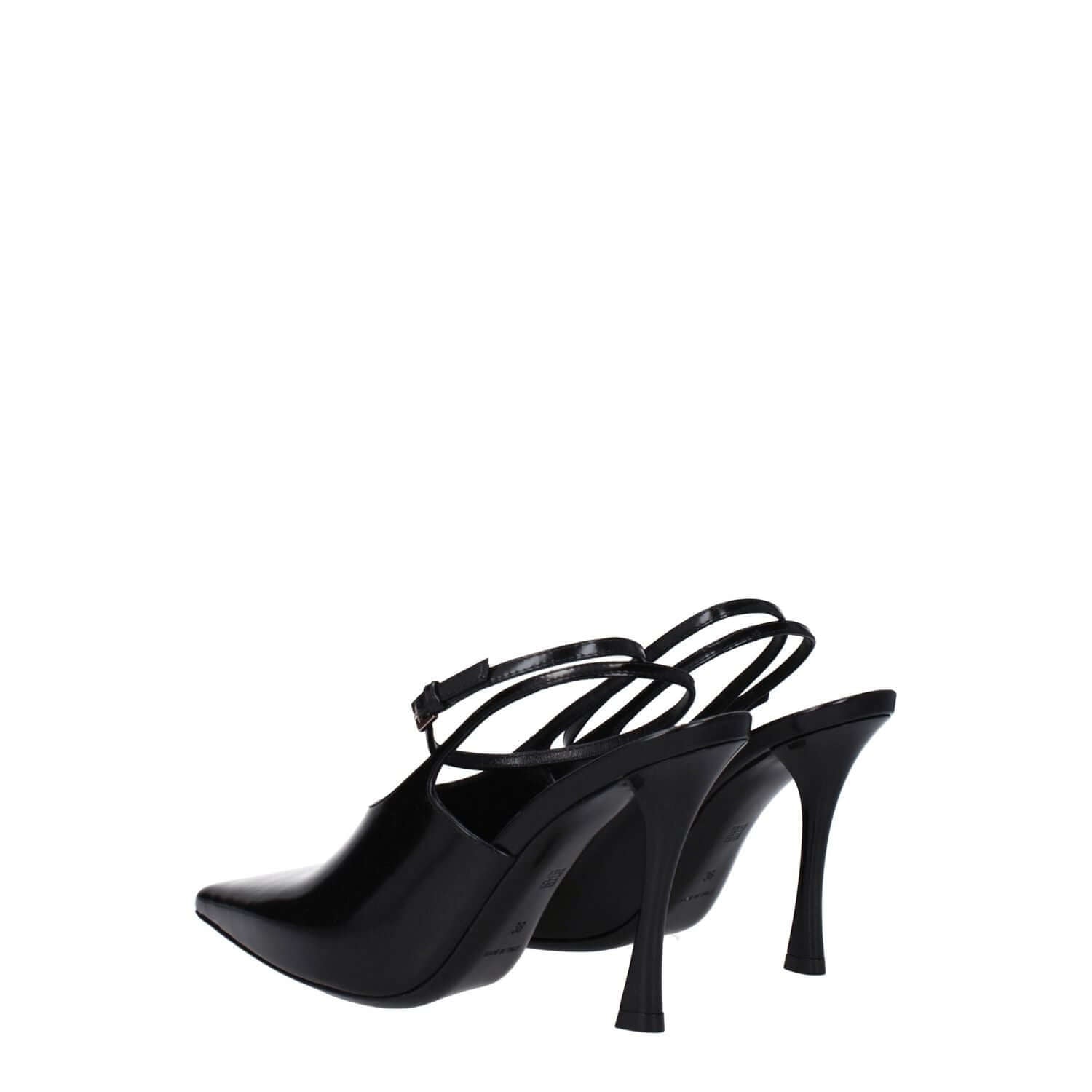 Givenchy Black Leather High Heel Pumps