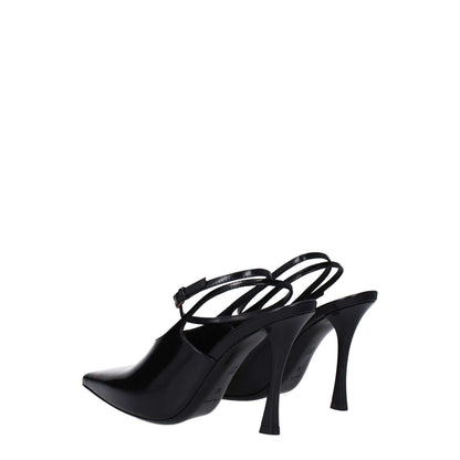 Givenchy Black Leather High Heel Pumps