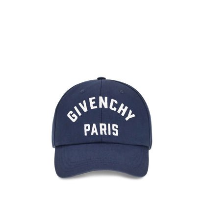 Givenchy Blue Cotton Cap (Baseball Hat)
