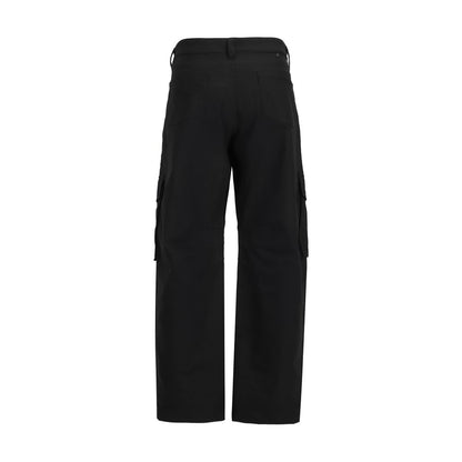 Golden Goose Black Elastane Cargo Pants