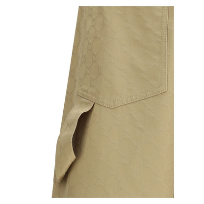 Gucci Beige Cotton Casual Pants