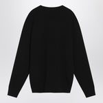 Ami Paris Black Ami De Coeur sweater