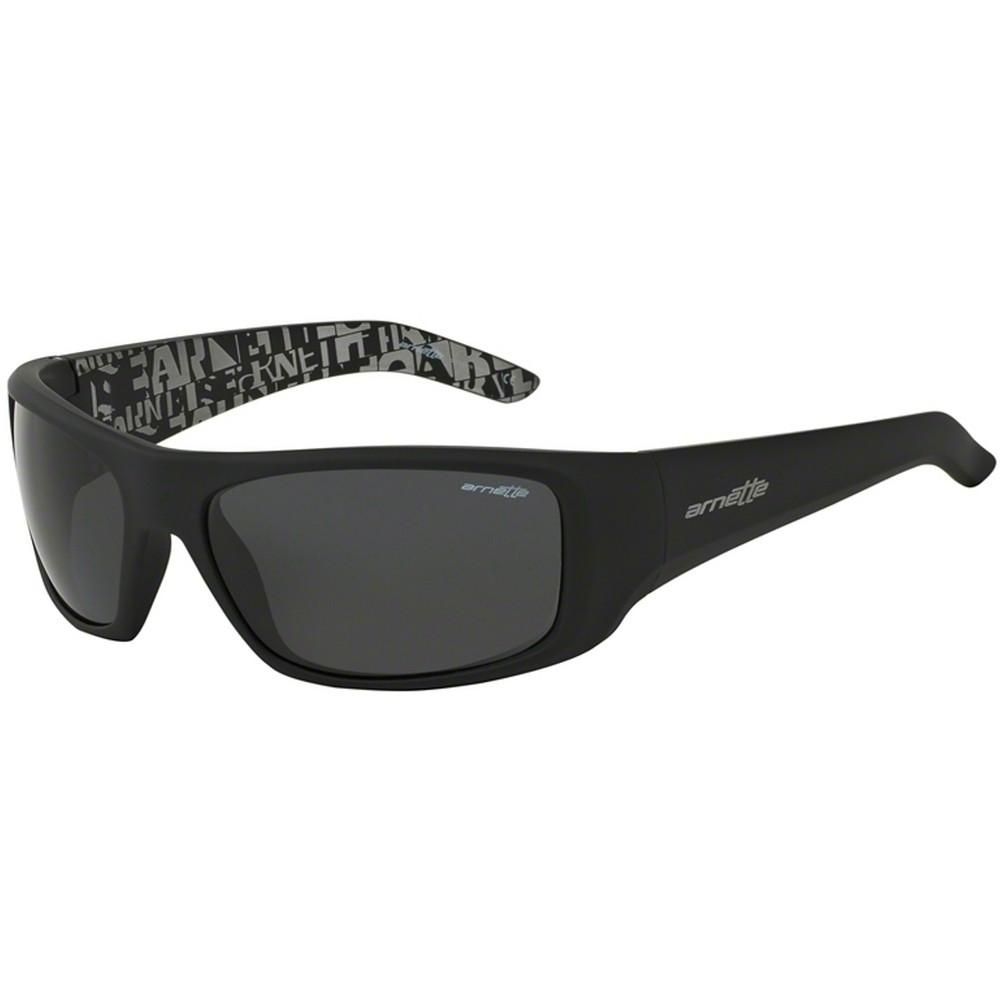 ARNETTE MOD. HOT SHOT AN 4182 sunglasses for gents with sleek black frame and logo details.
